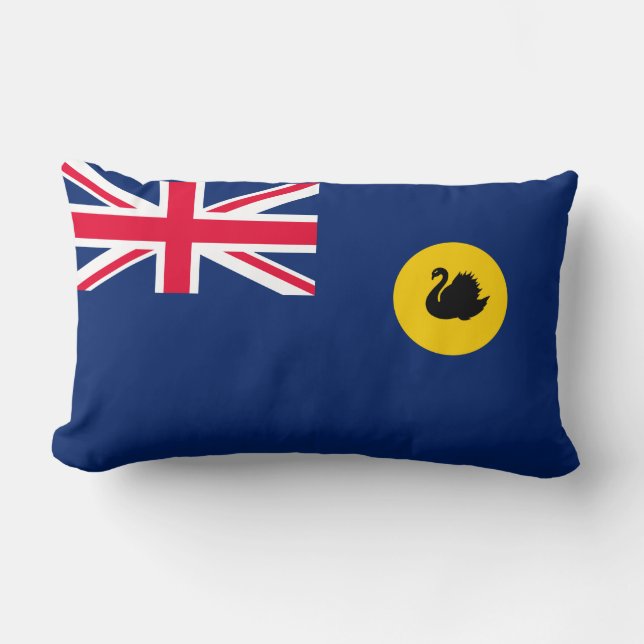 Flagge Western Australien Staat Lendenkissen (Vorderseite)