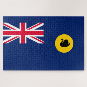 Flagge Western Australien Staat Puzzle