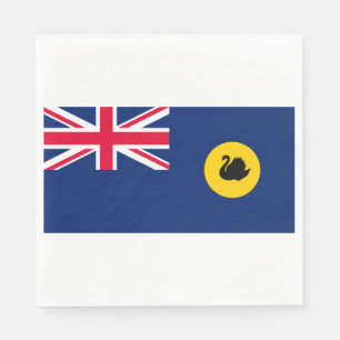 Flagge Western Australien Staat Serviette