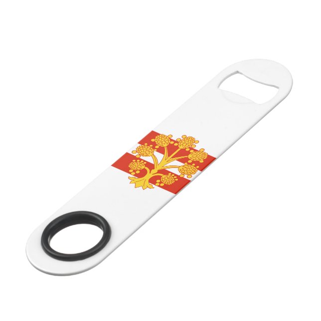 Flagge Westmorlands Bar Key (Vorderseite Schrägansicht)