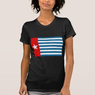 Flagge Westpapuas / Morgenstern T-Shirt