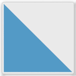 Flagge Zürichs (Zürich), Schweiz Aufkleber