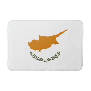 Flagge Zyperns Badematte