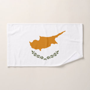 Flagge Zyperns Badhandtuch Set
