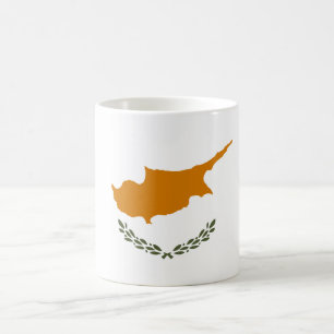 Flagge Zyperns Kaffeetasse