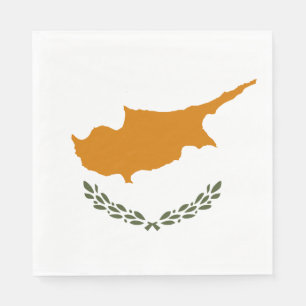 Flagge Zyperns Serviette