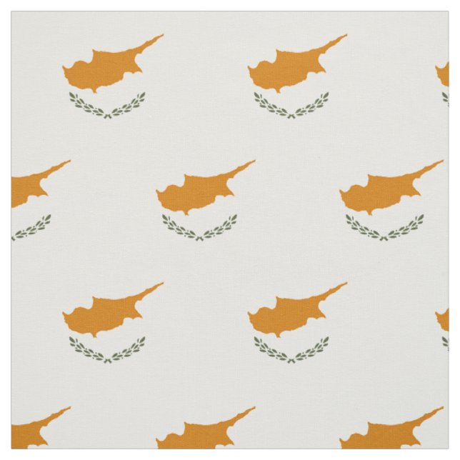 Flagge Zyperns Stoff (Muster)