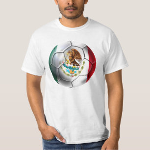 Flaggegang Fußball Mexiko-EL Tri T-Shirt