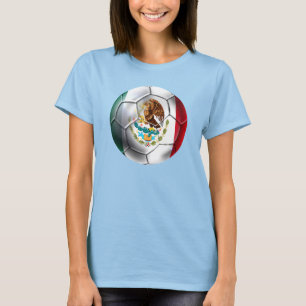 Flaggegang Fußball Mexiko-EL Tri T-Shirt