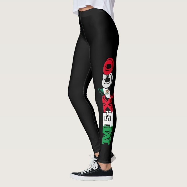Flaggelandstolz-Frauenmode fest Leggings (Links)