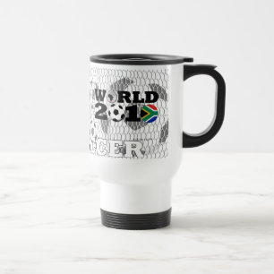 Flaggen-Ball-Reise-Tasse der Reisebecher