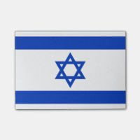 Flaggen der israelischen Post-it®-Notizen