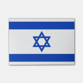 Flaggen der israelischen Post-it®-Notizen Post-it Klebezettel