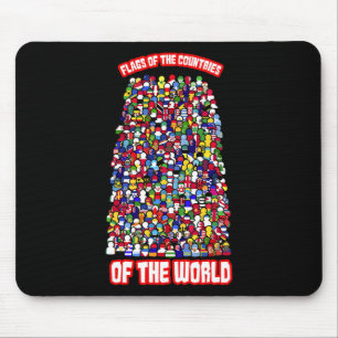 Flaggen der Länder der Welt Mousepad