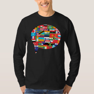 Flaggen der Länder der Welt T-Shirt