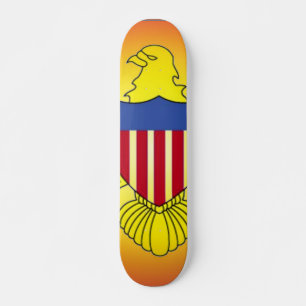 Flaggen der Skateboard-Jungfrau Skateboard