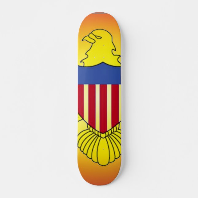 Flaggen der Skateboard-Jungfrau Skateboard (Vorne)