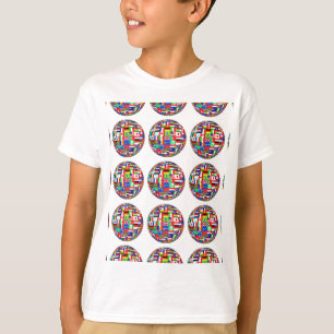 Flaggen der Welt T-Shirt