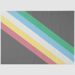 Flaggen des Schwerpunkts Behinderung Seidenpapier