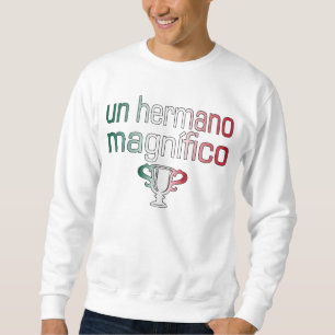 Flaggen-Farben UNO Hermano Magnífico Mexiko Sweatshirt