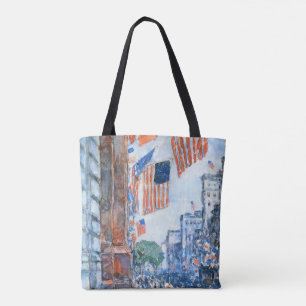 Flaggen Fifth Avenue von Childe Hassam, Vintage Ar