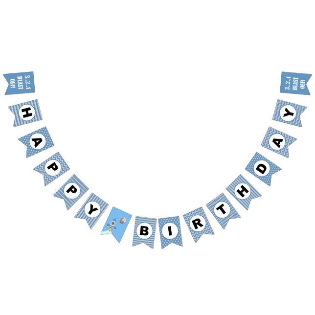 Flaggen-Flagge blaues Grau alles- Gute zum Wimpelkette (Alle)