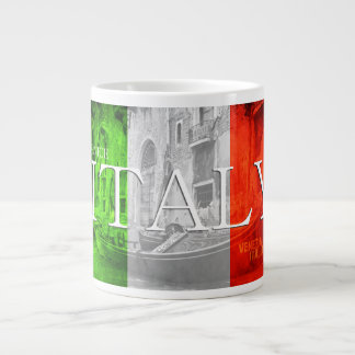 Flaggen-Gondel-Tasse Venedigs Italien Jumbo-Tasse
