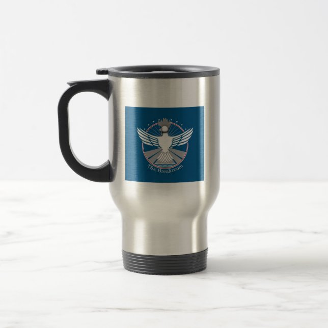 Flaggen-Logo-Reise-Tasse Reisebecher (Links)