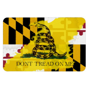 Flaggen-Magnet Marylands Gadsden Magnet