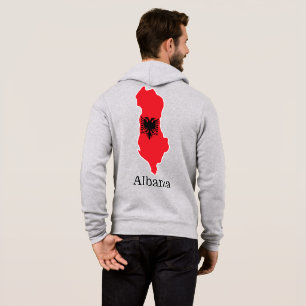 Flaggen und Länder Albanien Hoodie