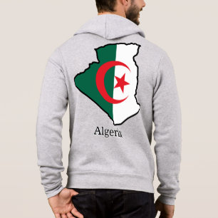 Flaggen und Länder Algerien Hoodie