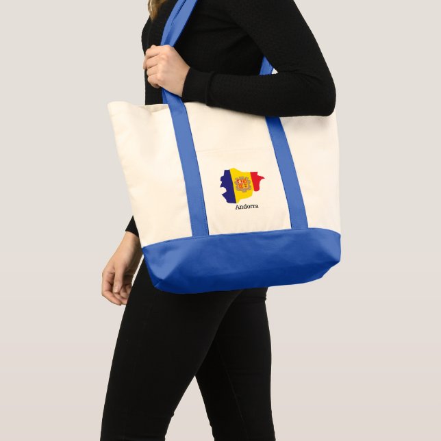 Flaggen und Länder Andorra Tragetasche (Vorderseite (Produkt))