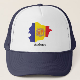 Flaggen und Länder Andorra Truckerkappe