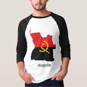 Flaggen und Länder Angola T-Shirt