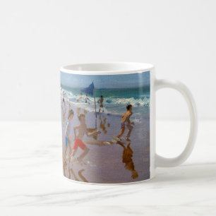 Flaggen und Reflexionen Montalivet Tasse