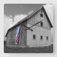 Flaggen unserer Bauern - Stall mit amerikanischer 
