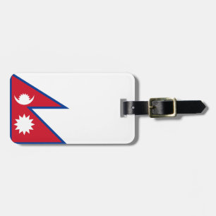 Flaggen von Nepal Easy ID Personal Gepäckanhänger