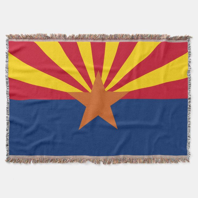 Flaggenbild des Staates Arizona Decke (Vorderseite)