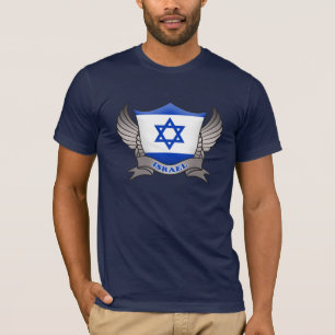 Flaggenemblem Israel T-Shirt