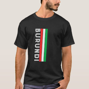 Flaggenfarben von Burundi T-Shirt