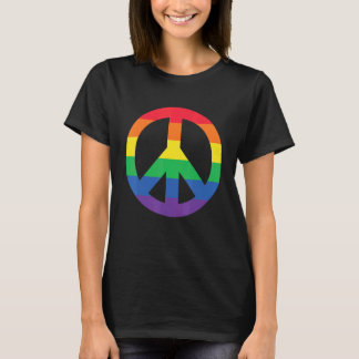 Flaggenflagge des Lesben-Gays-Pride-Flag T-Shirt