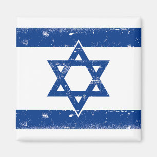 Flaggengrungge Israel Magnet