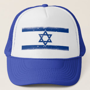 Flaggengrungge Israel Truckerkappe