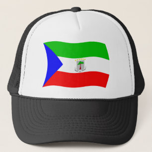 Flaggenhut Äquatorialguinea Truckerkappe