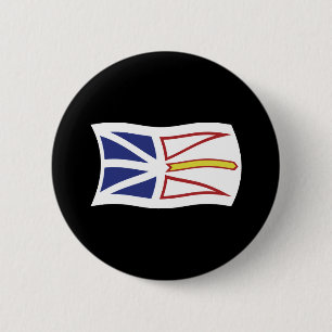 Flaggenknopf von Neufundland und Labrador Button