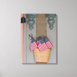 Flaggenkörbe - Martha's Vineyard Leinwanddruck