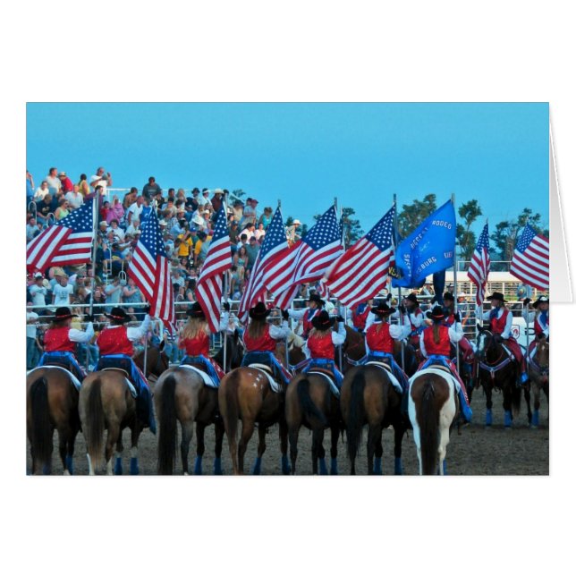 Flaggenmädchen (Vorderseite (Horizontal))