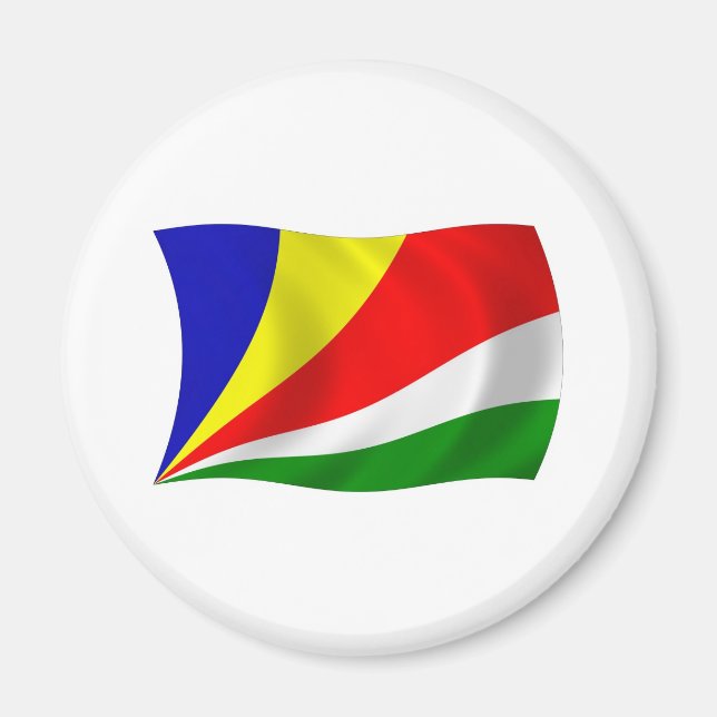 Flaggenmagnet der Seychellen Magnet (Vorne)
