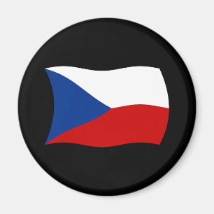 Flaggenmagnet der Tschechischen Republik Magnet