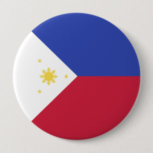 Flaggenmarke der Philippinen Button